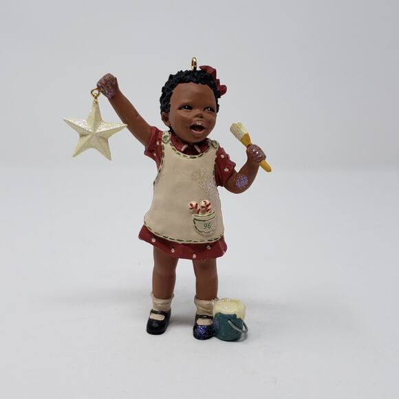 1996 Hallmark Christy All God's Children #1 Handcraft Keepsake Holiday Ornament - Picture 3 of 7